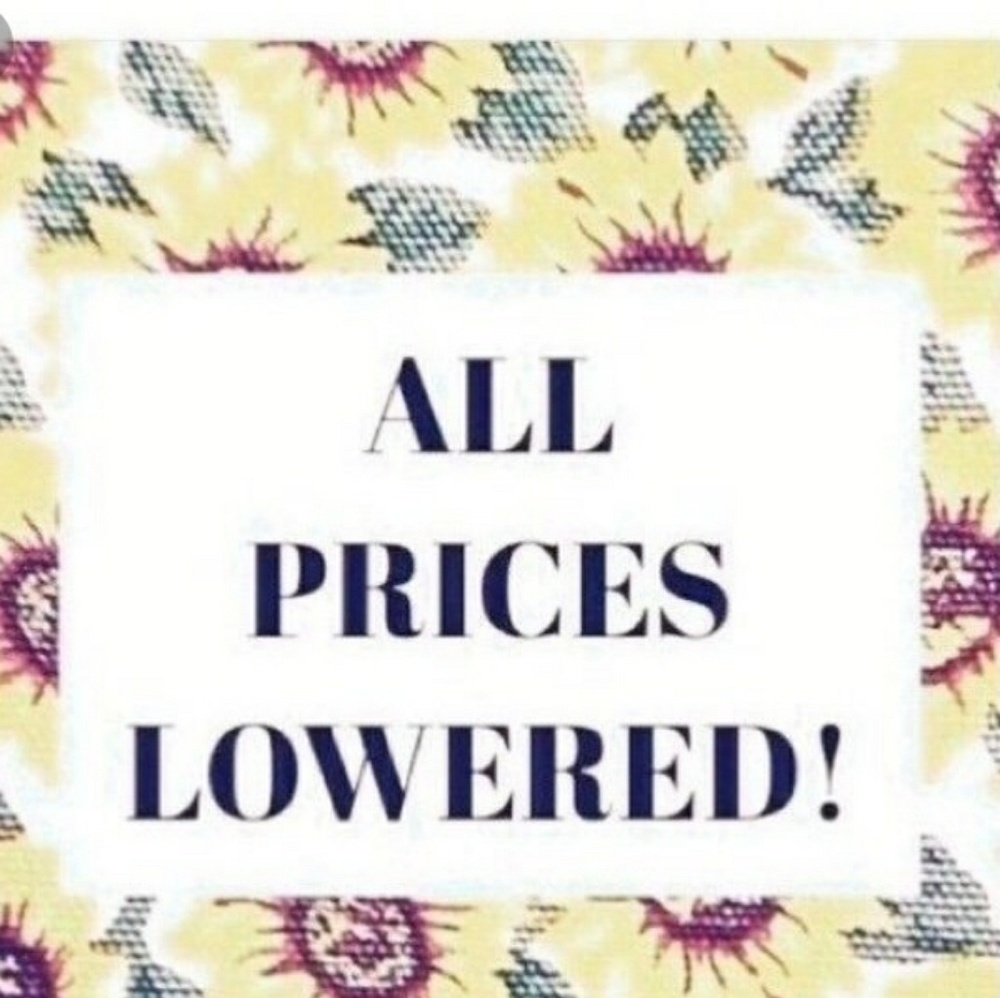ALL PRICES LOWERED